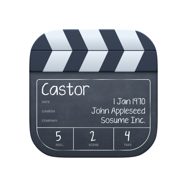 Clapper designed by Adam Whitcroft for Castor